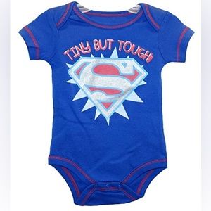 DC Comics ‘Tiny But Tough’ Superman Onesie - 3-6 months